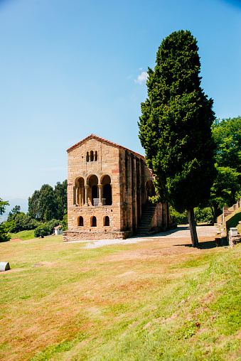Santa Maria del Naranco temple, Oviedo, Asturias