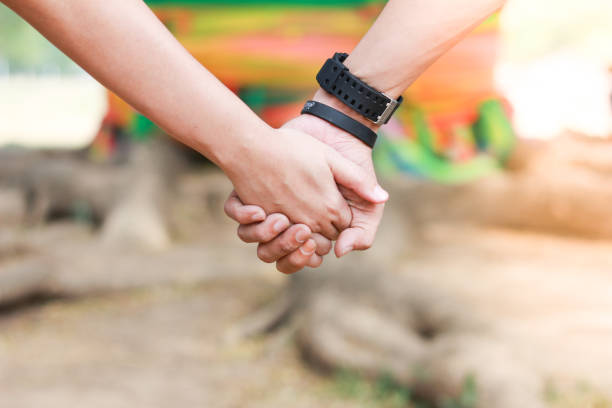 istock Asian Girl and man with love 824641014