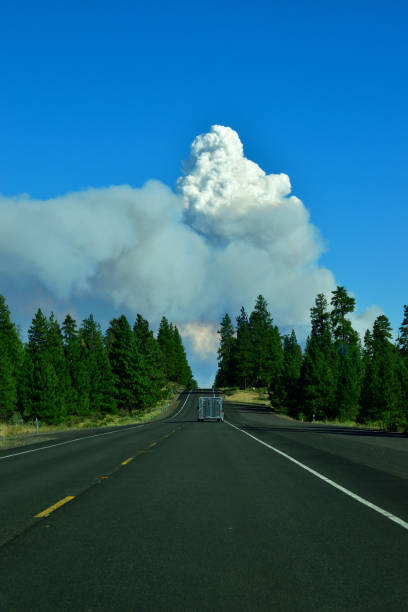 istock Cove Fire, Modoc County, California 824647268