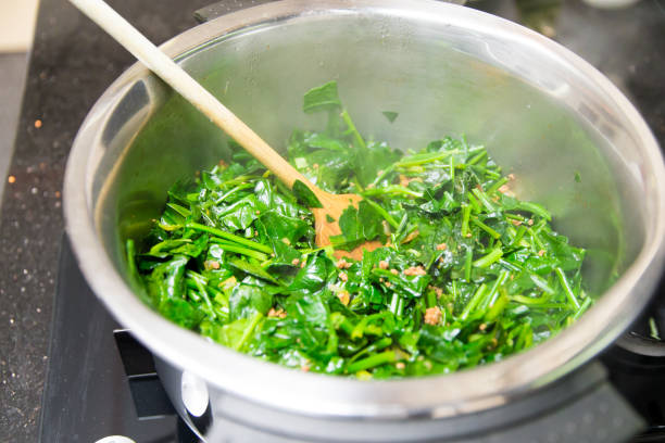 istock Spinach, The legend of the high iron content 824647388