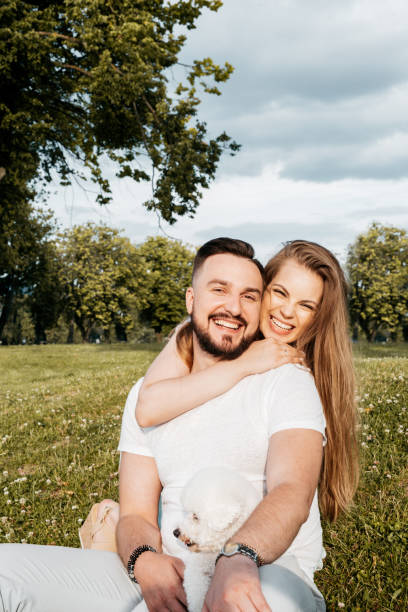 istock Close-up of a couple smiling 824647778