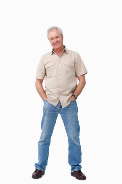 istock Mature male with hands in his pockets 824652024