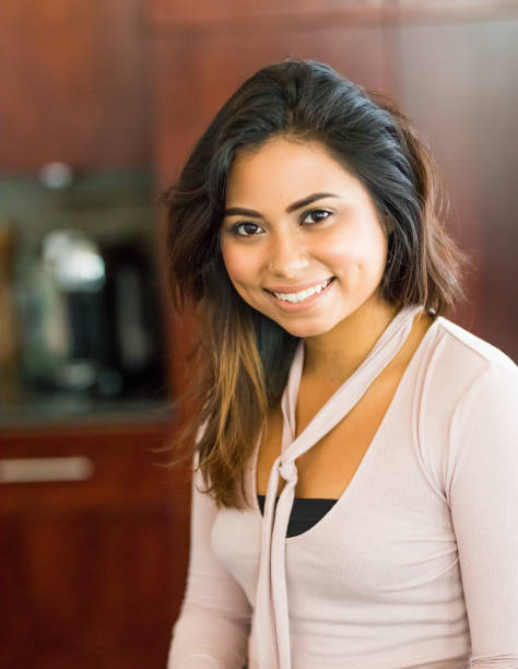 istock Happy young Hispanic woman 824653864