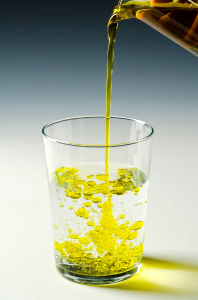 istock Physics. Inmiscible fluids. 1 of 4 image serie. 824653980