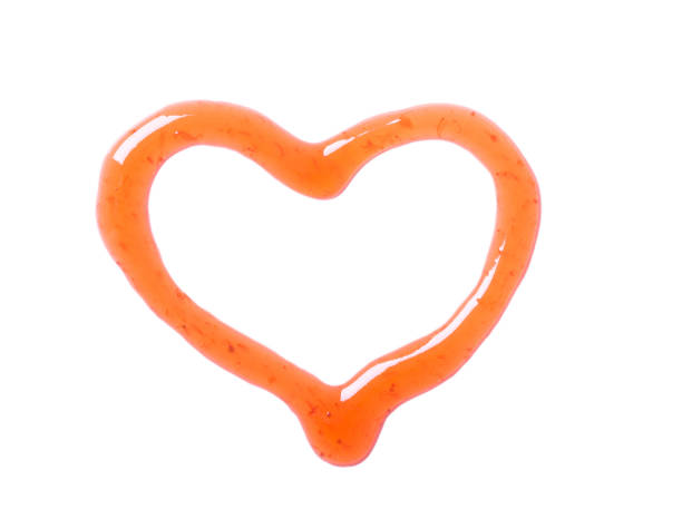 istock peach syrup heart isolated 824655062