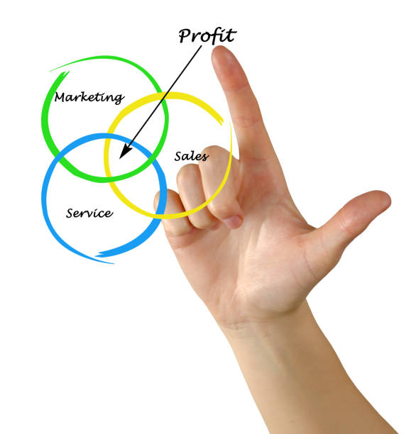 istock Diagram of profit 824656314