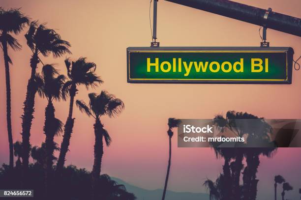 Hollywood Blvd サイン - カリフォルニア州ハリウッドのストックフォトや画像を多数ご用意 - カリフォルニア州ハリウッド, 魅力的, 古い