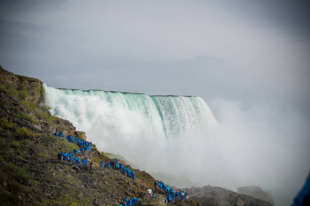 istock Beautiful Niagara Falls Water Flow 824663510