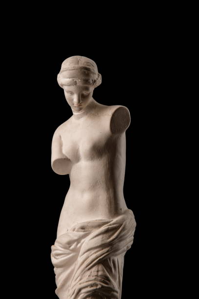 yeso yeso escultura de venus - statue women sculpture italian culture fotografías e imágenes de stock