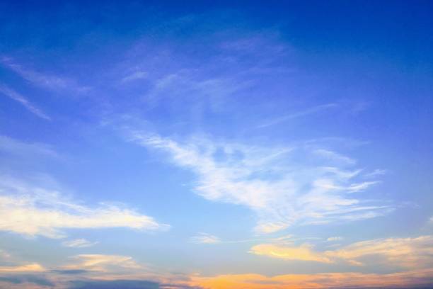 istock Beautiful blue sky with clouds background.Sky clouds.Sky with clouds weather nature cloud blue. 824669092