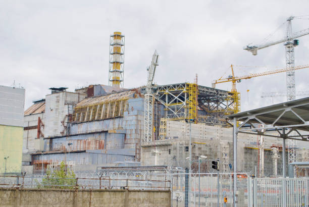 istock Chernobyl NPP sarcophagus 824689910