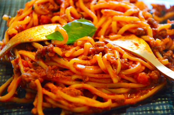 istock bolognese pasta close up 824690666