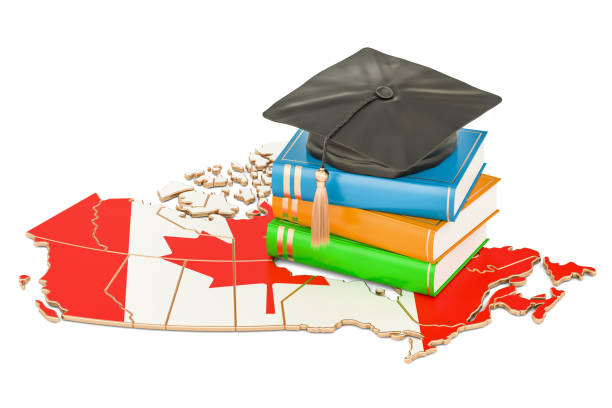 istock Education in Canada concept, 3D rendering isolated on white background 824697350
