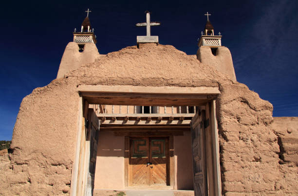 istock Historic Catholic Church in Las Trampas 824709230