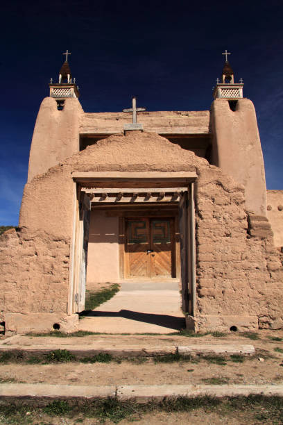 istock Historic Catholic Church in Las Trampas 824709248