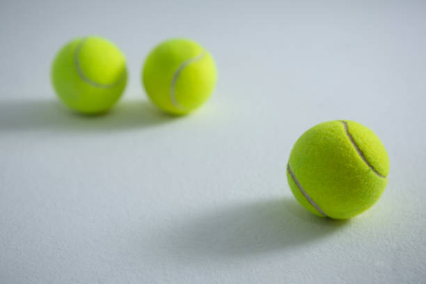 istock Close up of fluorescent yellow balls 824734334