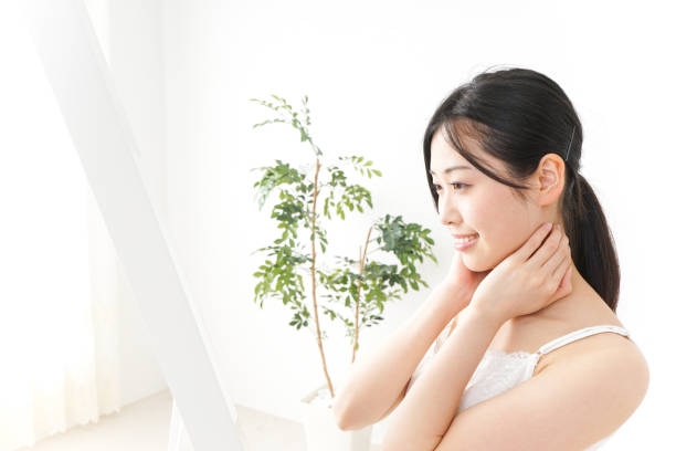 istock Attractive woman body care image 824753430