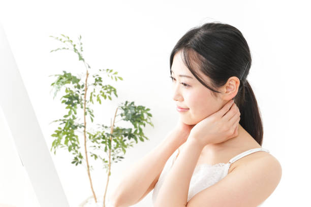 istock Attractive woman body care image 824753442