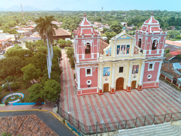 istock Old church in  Leon city 824754266