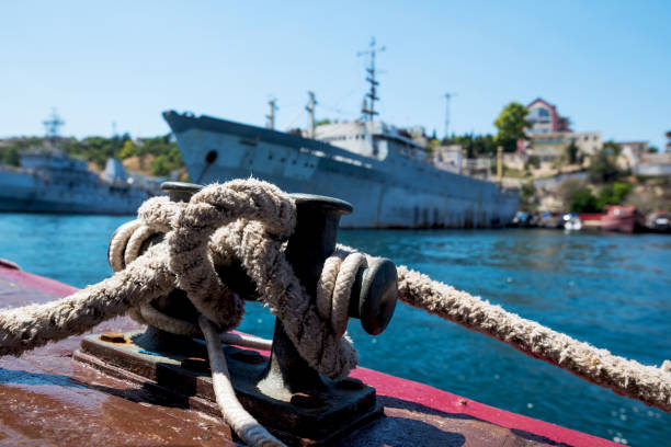 istock ship in sea port 824763696