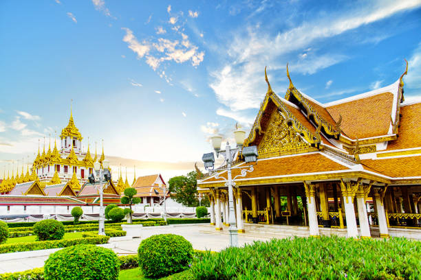 istock Wat Ratchanatdaram. Famous temple in Bangkok, Thailand. 824767030