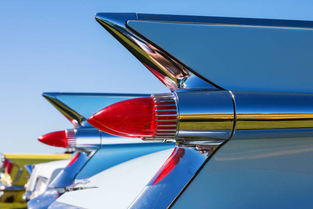 istock Taillights on a vintage Cadillac 824773550