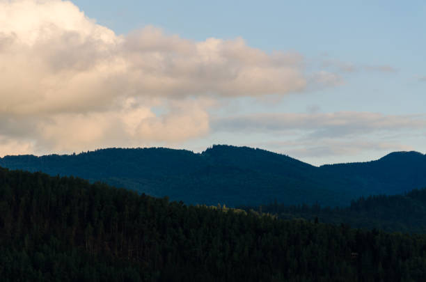 istock Ukrainian carpathian mountains landscape during the sunset 824782464
