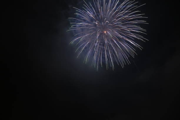 istock Scenery of fireworks display in Japan 824808452