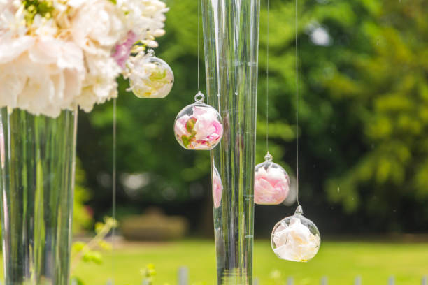 istock flowers decorate wedding ceremony 824812454