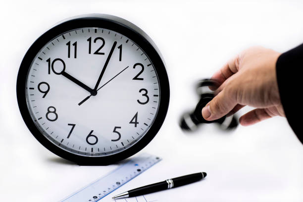 istock Abstract composition of spinner in business. 824812492