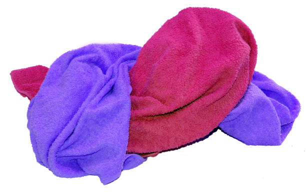 istock colorful towel isolated lie a bunch on white 824816566