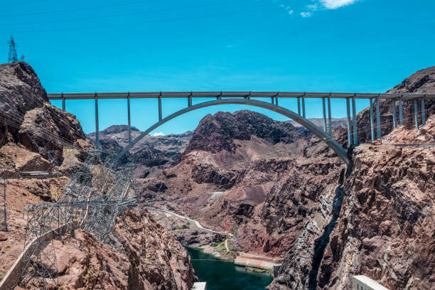 istock Hoover Dam Facilities. Nevada, United States 824824260