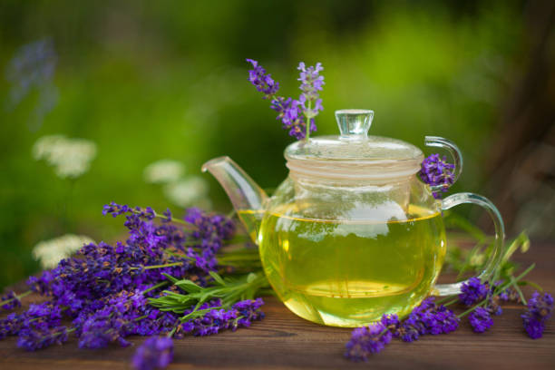 istock green tea in beautiful teapot 824827918