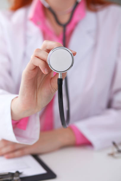 istock Doctor with a stethoscope in the hands 824828492