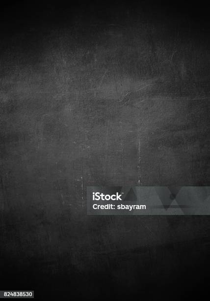 Black Background Stock Photo - Download Image Now - Chalkboard - Visual Aid, Backgrounds, Black Background