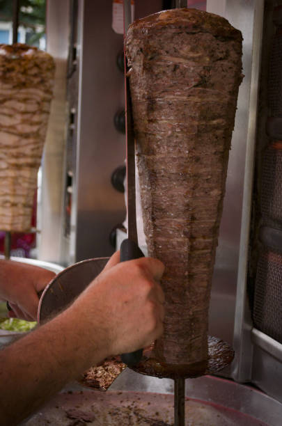 istock Shawarma vendor on Taksim, Istanbul 824846288