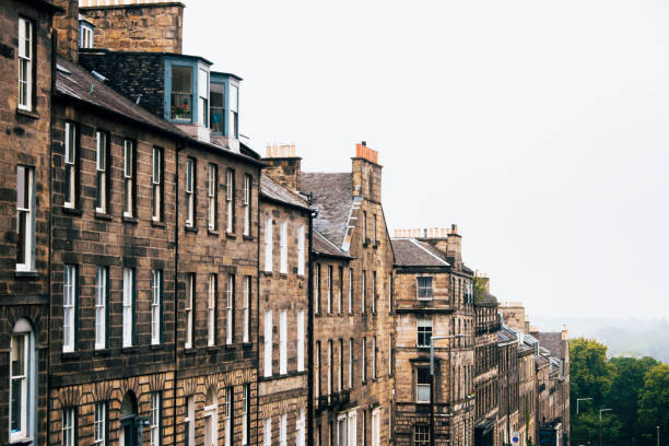 istock Houses in Edinburgh 824849290