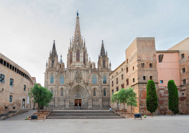 istock Gotic quarter of Barcelona 824852540