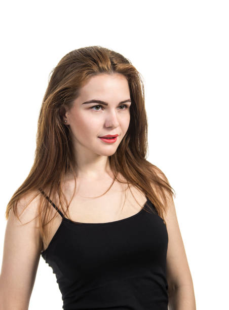 istock The girl dressed in a sporty style. 824863318