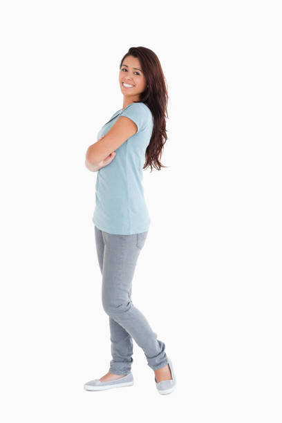 istock Pretty woman standing 824865522