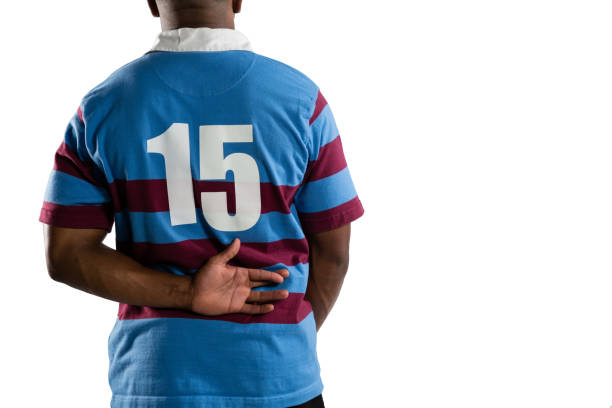 istock Mid section of male rugby player 824878332