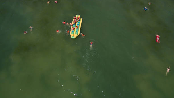 istock Water transport view from above 824894466