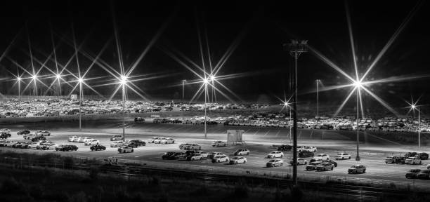 istock Cars parked at distribution center. 824920844