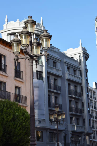 istock Traditional streetlights. 824931228