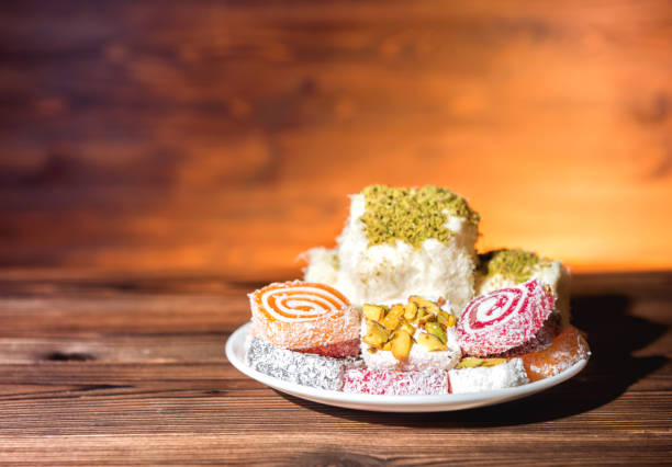 istock setting with east sweet candy, close up 824935500