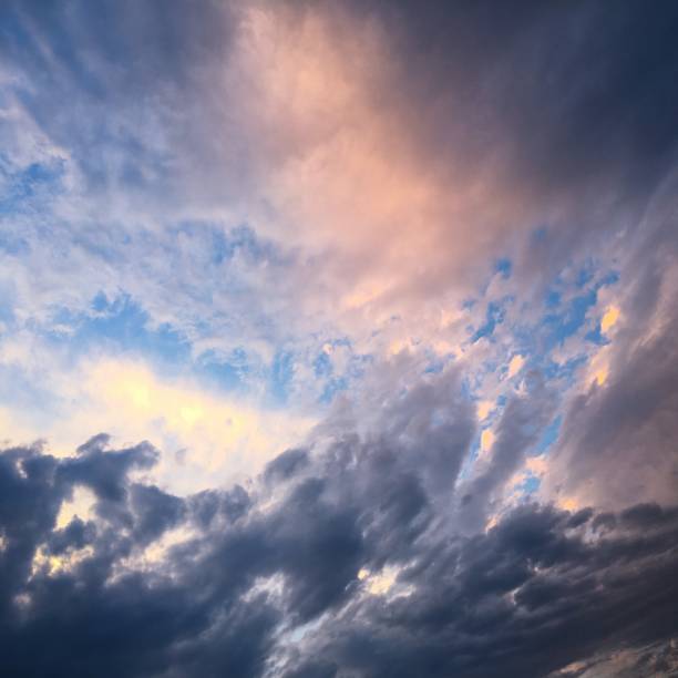 istock beautiful blue sky with clouds background.Sky clouds.Sky with clouds weather nature cloud blue.Blue sky with clouds and sun. 824939210