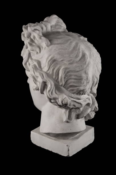istock Gypsum statue of Apollo's head 824959806