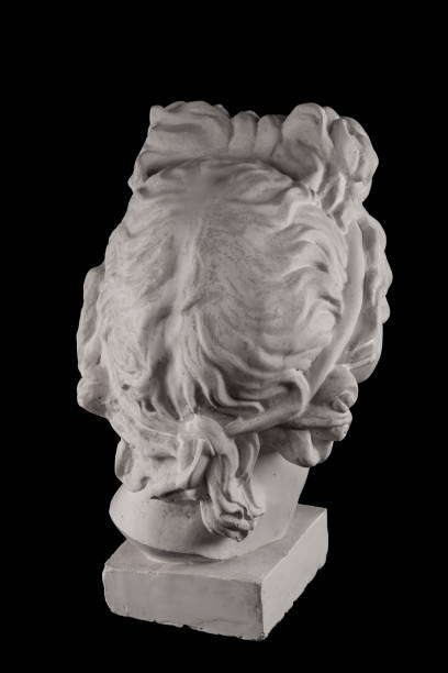 istock Gypsum statue of Apollo's head 824959934
