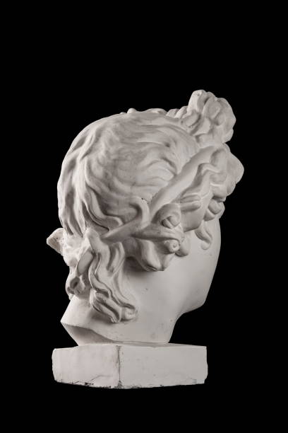 istock Gypsum statue of Apollo's head 824962954