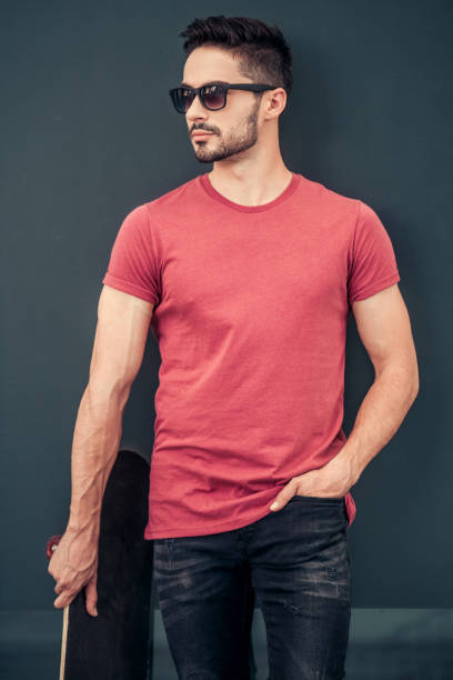 istock Stylish guy outdoors 824971462
